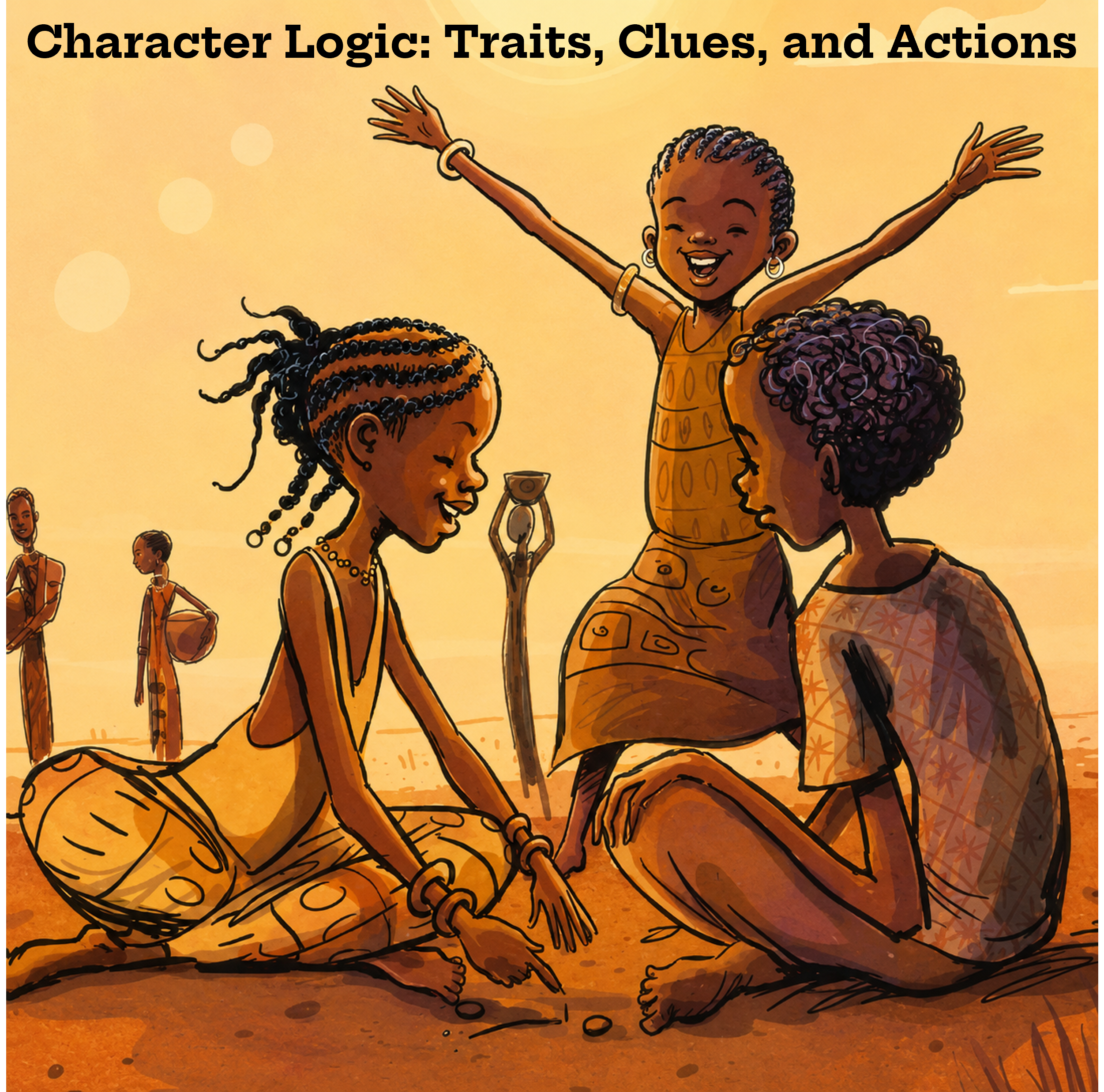 5th Grade CS + ELA : Character Logic